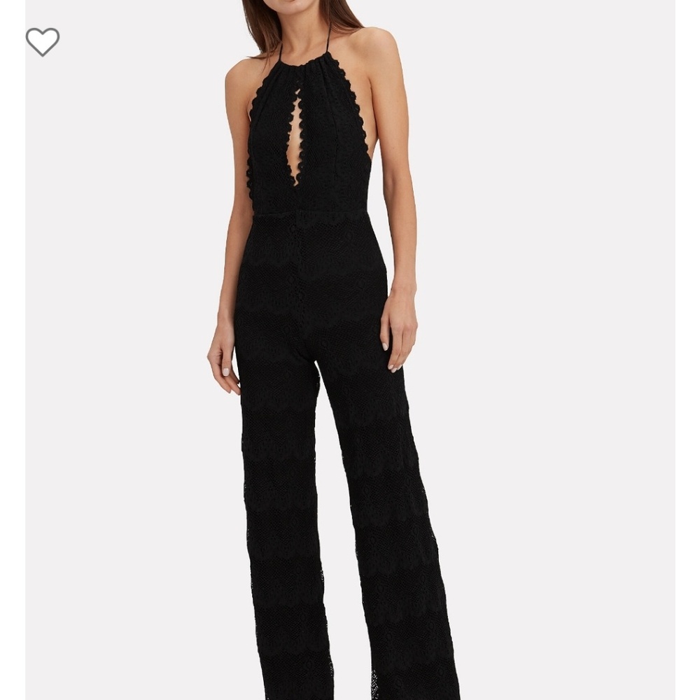 Nightcap Lace Cutout Jumpsuit Xsmall 2019 season